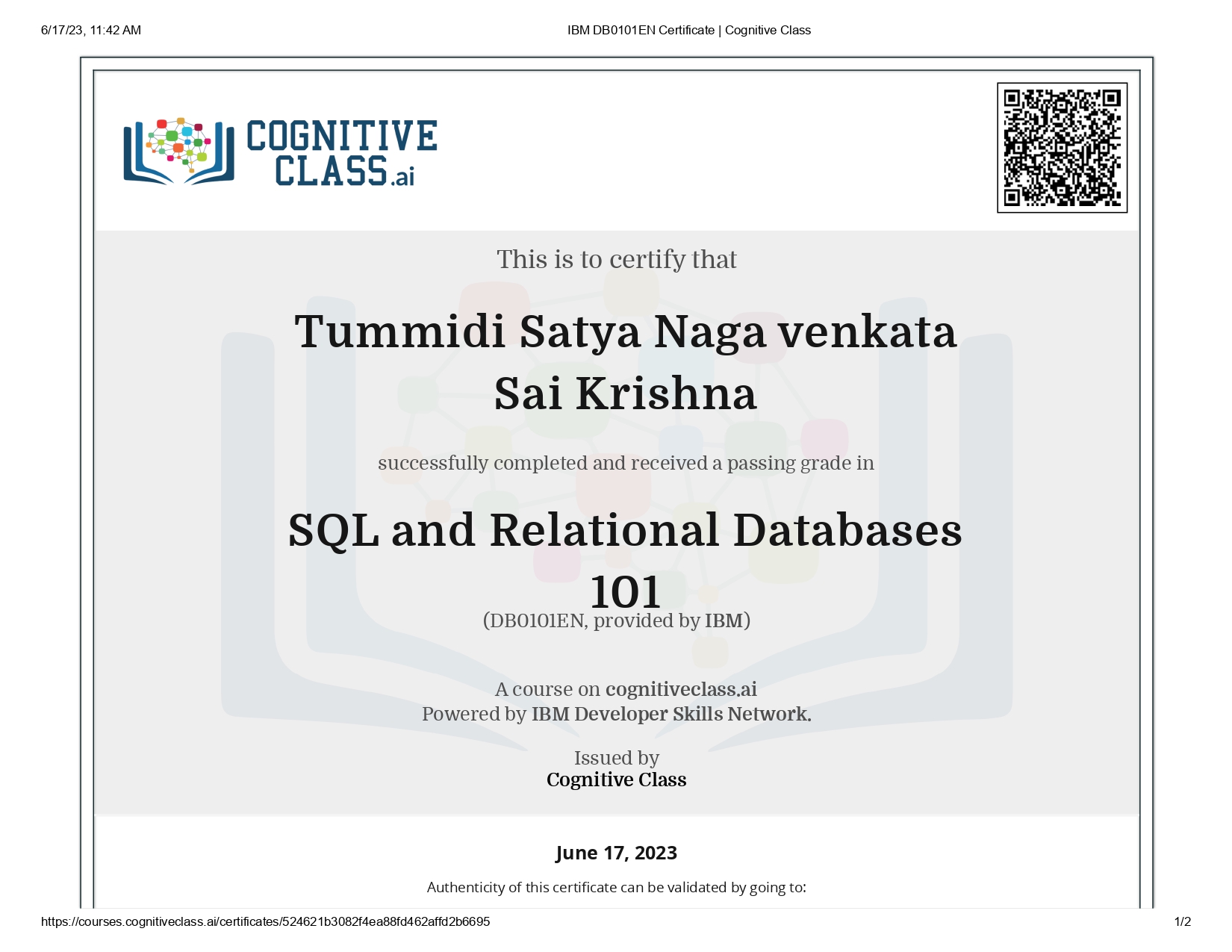 Tummidi Sai Krishna Portfolio